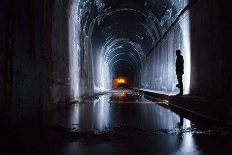 The beautiful city with underground tunnels now a haven for dark .